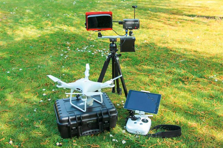 Kitzrettung vor der Mahd funktioniert mit solchen Drohnen am effektivsten.